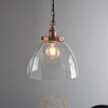 Lampa wisząca Endon Lighting Hansen Grand 106895 miedziany