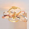 Lampa sufitowa Endon Lighting Hoop 91935 mosiądz