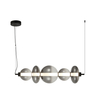Lampa wisząca Italux Sonte PND-24352-40W-BK-SG Czarny mat