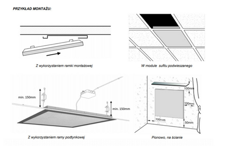 Panel grzewczy na podczerwień Greenie PWF850 Wall Structure Series 850W