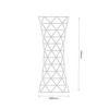 Milagro Lampka nocna Tower 1W RGBW ML1290 TRANSPARENT
