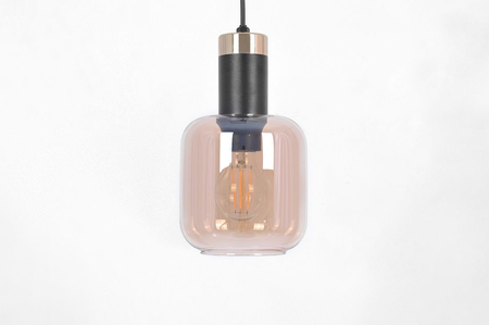 Lampa wisząca DOKA Kaja K-5266 czarny/złoty