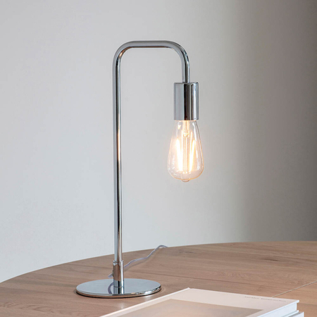 Lampa stołowa Endon Lighting Rubens 76344 chrom