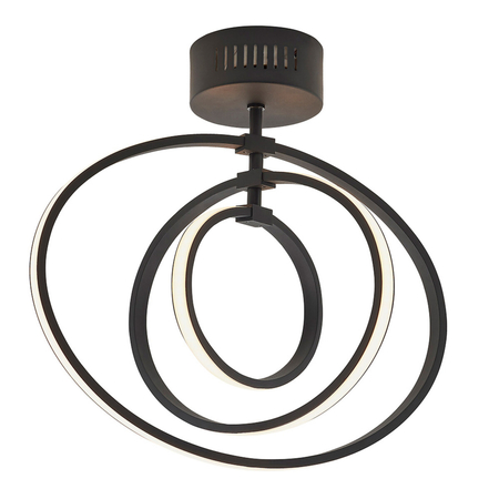 Lampa sufitowa Endon Lighting Avali 80682 czarny