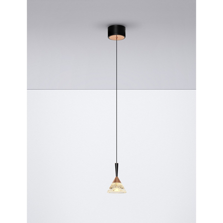 Lampa wisząca Luces Exclusivas LE44214 złoty i odcienie złota
