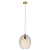 Lampa wisząca Endon Lighting Kelda Oval 106678 mosiądz