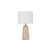 Lampa biurkowa Luces Exclusivas LE44297 drewno jasne i ciemne, biały