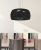Lampa wisząca Lumina Deco LDP 6018-400 (BK) Stilio D40