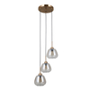Lampa wisząca Italux PND-40824-3-GD Złoty