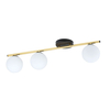 Lampa sufitowa MONZA 3 Emibig 1252/3 biały/czarny