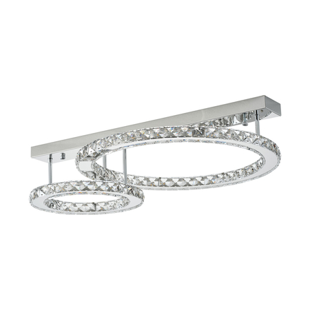Lampa sufitowa Zuma Line MX3713-2-3CT GIRONA LAMPA SUFITOWA CHROM/CHROME