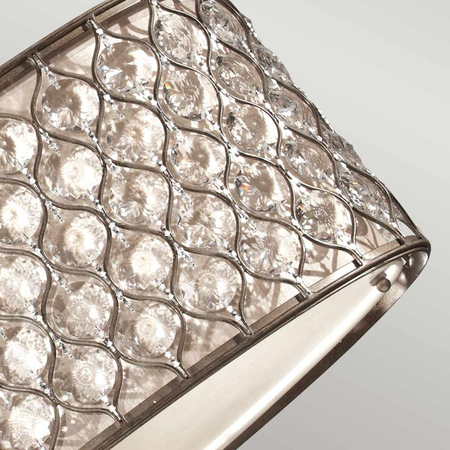 Lampa wisząca Elstead Lighting Lucia srebrny FE-LUCIA-P-A