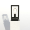 Słupek ogrodowy Astro Homefield Pedestal 1095036 Czarny z Teksturą