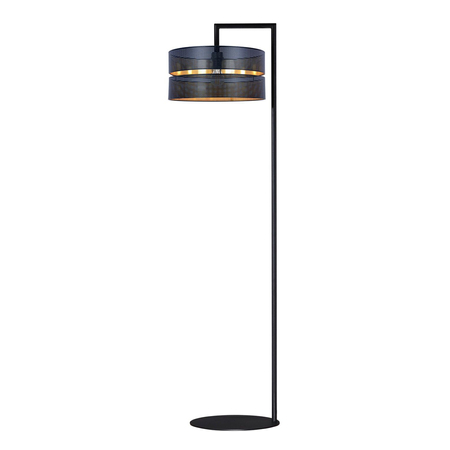 Lampa podłogowa ZIMBO Kaja K-5225 czarny/złoty