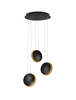Lampa wisząca Luces Exclusivas BACA - czarny mat LE43231