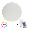 Eko-Light Kula Ogrodowa Globo Fi300 + Żarówka RGB A60 10W + Pilot EKO1365 BIAŁY