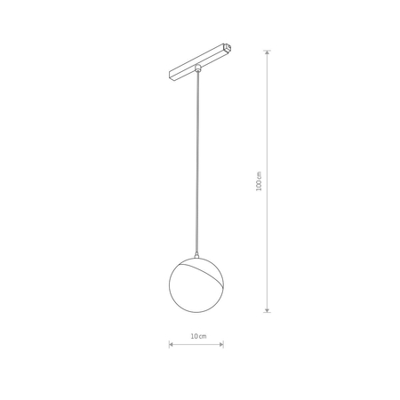 Lampa sufitowa LVM LID LED 8W 4000K Nowodvorski 10648 czarny