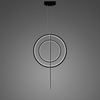 Lampa wisząca Linea No.5 60/40cm czarna 3k