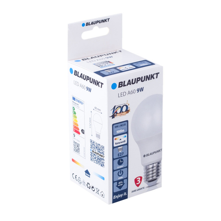 Zestaw 10 sztuk - Blaupunkt Żarówki LED E27 8,5W barwa naturalna