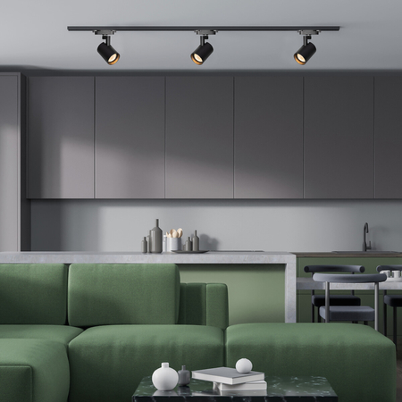 Milagro Oprawa Volf Track Czarny 1xGU10 ML0672 CZARNY