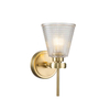 Kinkiet Elstead Lighting Gunnislake mosiądz BATH-GUNNIS1-BB