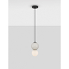 Lampa wisząca Luces Exclusivas JORELIA LE45254 szary i odcienie szarości