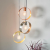 Endon Lighting Lampa wisząca 81922 mosiądz