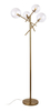 Lampa podłogowa Maxlight LOLLIPOP F0042 mosiądz