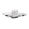 Lampa sufitowa CORINA Kaja K-8105 biały/czarny