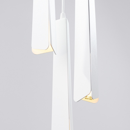 Sollux Lighting Lampa wisząca PRYSM 3P biała SL.1398