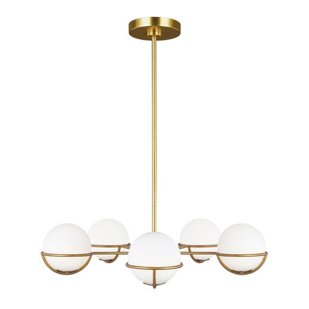 Żyrandol Elstead Lighting Apollo mosiądz FE-APOLLO5-BB