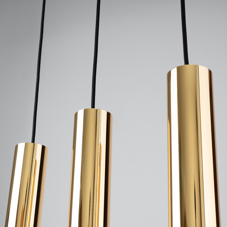 Sollux Lighting Lampa Wisząca LAGOS 3 złoty połysk SL.1201