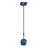Milagro Lampa wisząca ARENA BLUE/GOLD 1xGX53 MLP7772 Niebieski / Złoto