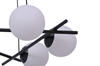 Lampa wisząca ARTON Kaja K-4967 biały/czarny