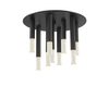 Plafon Zuma Line ONE C0461-09E-P7P7 MATT BLACK