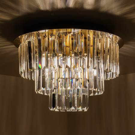 Milagro Lampa sufitowa MILANO fi 45cm 6xE14 ML1023 ZŁOTY