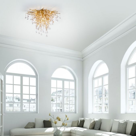 Lampa sufitowa Paul Neuhaus ICICLE 8091-11 złoty