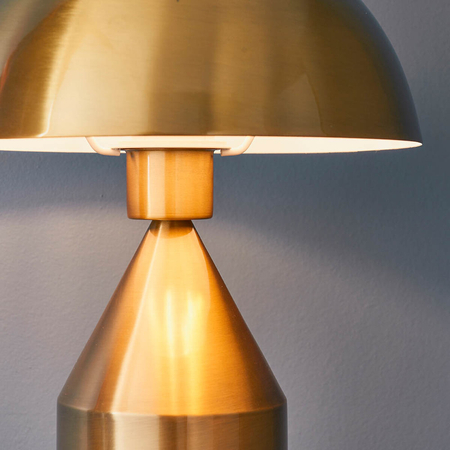 Lampa stołowa Endon Lighting Nova 90522 mosiądz