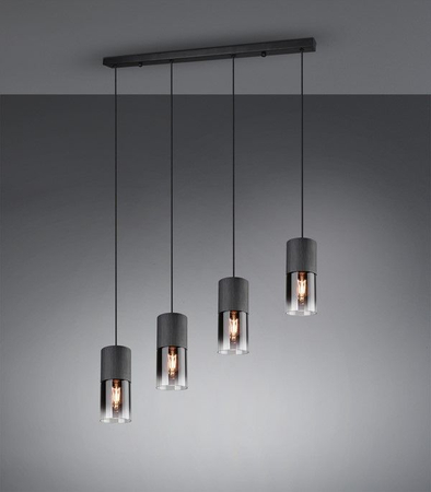 Lampa wisząca Trio 310600432 czarny