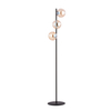 Lampa podłogowa ROSSI LP3 MIODOWY Emibig 879/LP3 czarny/złoty