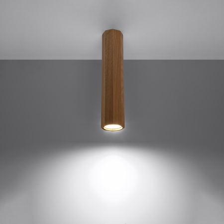 Sollux Lighting Plafon ZEKE 30 dąb SL.1034