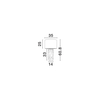 Lampa stołowa Luces Exclusivas NORIELA LE45284 czarny, biały