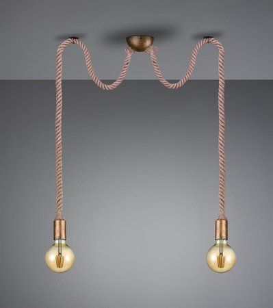 Lampa wisząca Trio 310100204 złoty