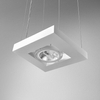 Lampa wisząca AQForm Cadva 111 X 1 Biały Struktura