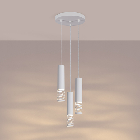 Sollux Lighting Lampa wisząca LAMI 3P biały SL.1689