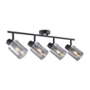 Spot Italux Sardo SPL-5581-4-BK-SG Czarny, dymiony