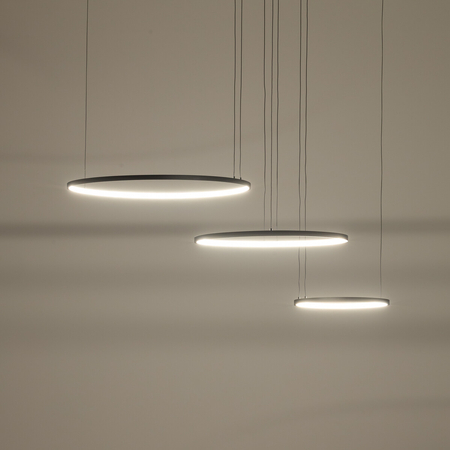 Lampa wisząca Nowodvorski CIRCOLO POWER LED 11648 czarny, biały