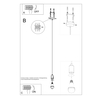 Sollux Lighting Lampa wisząca EDISON czarna SL.0152