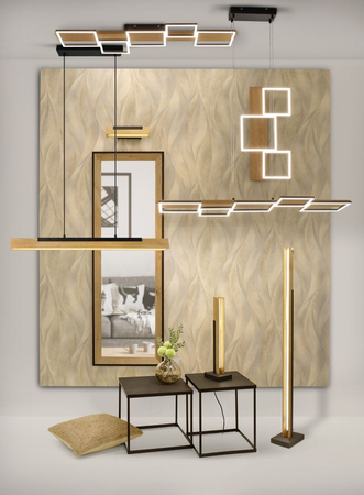 Lampa podłogowa Trio 441610132 czarny