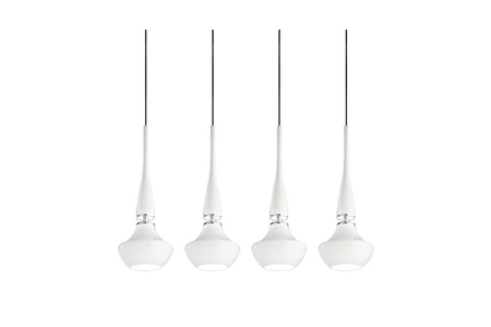 Lampa wisząca TASOS 4 WHITE Azzardo AZ0884 white